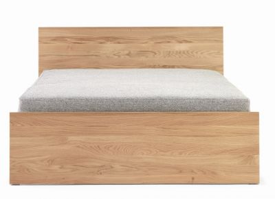 Stockholm Bett Eiche mit hohem Kopfteil 180 Richard Lampert 